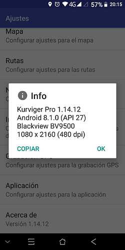 error kurviger i total comandes