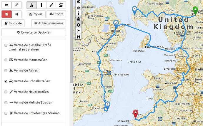 4 schnellste ohne Schnellstrasse