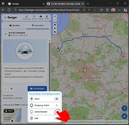 2025-10-29 14_03_51-Arc de Triomphe _ Kurviger Cloud und 1 weitere Seite - Persönlich – Microsoft​ E